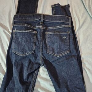 Rag & Bone Indigo Straight Leg Jeans